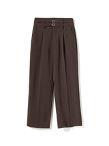 Noella Darryl HW Pants - Chocolate