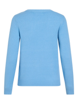 Vila Viril O-Neck L/S Knit Top - All Aboard