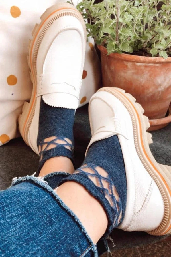 Dailysocks Sara Karo - Jeans Blue