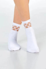 Dailysocks Sara Dots - White