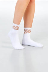 Dailysock Sarah Karo - White