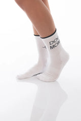 Dailysocks Dog Mom - White