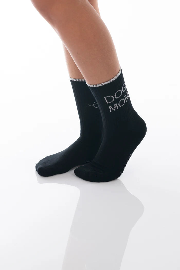 Dailysocks Dog Mom - Black