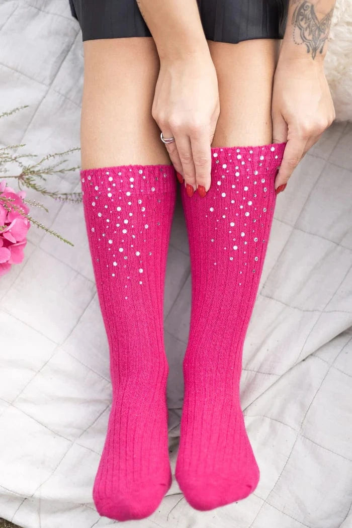 Dailysocks Marie Strass - Pink