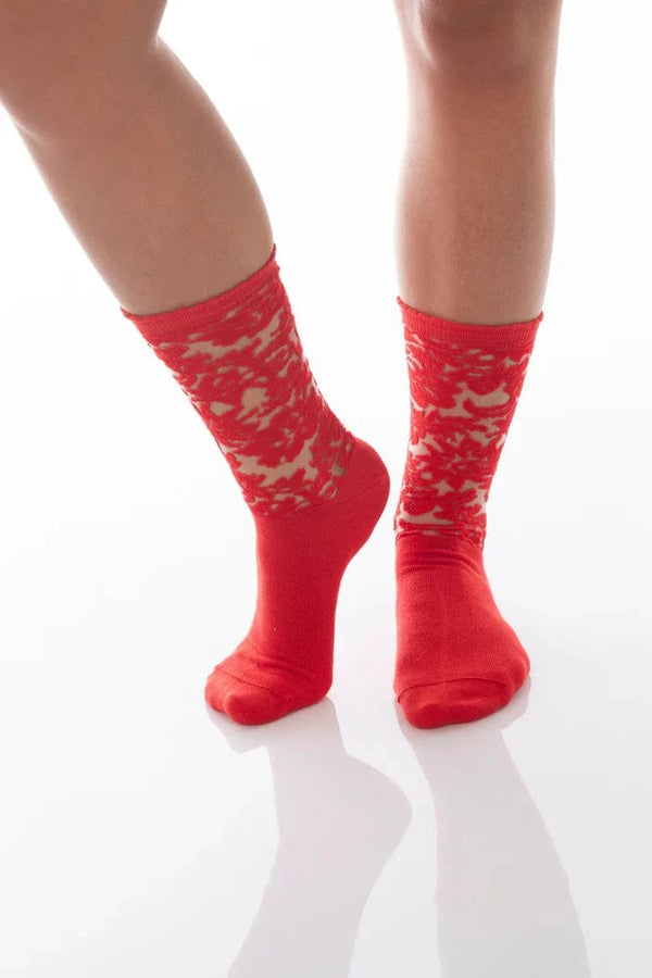 Dailysocks Flora - Red