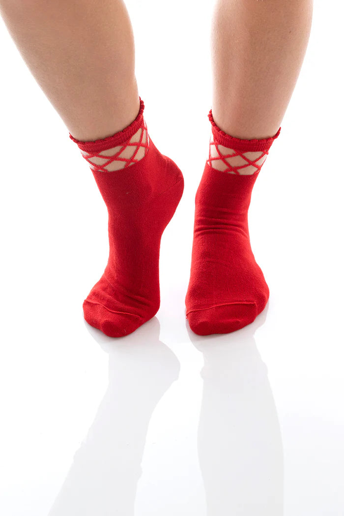 Dailysock Sarah Karo - Red