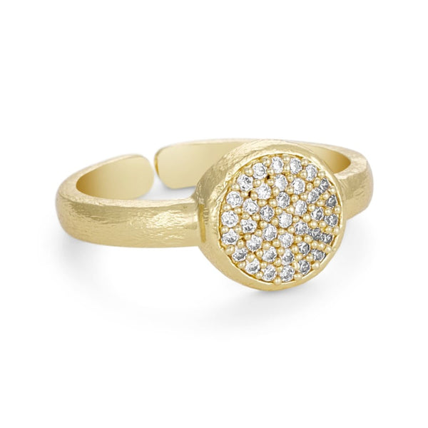 Pure By Nat Mia Ring - Gold