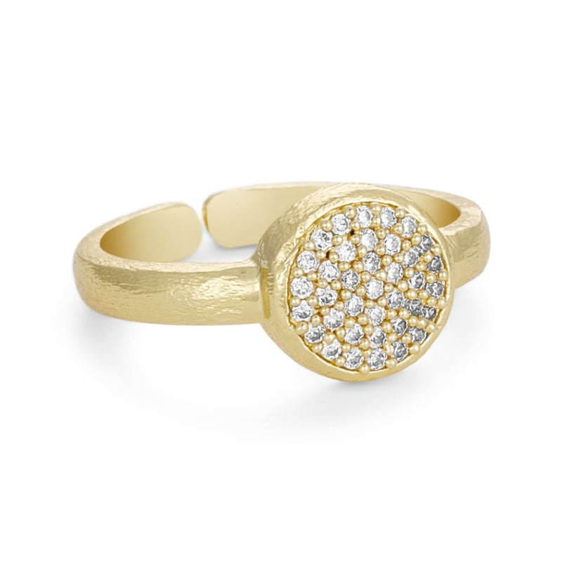 Pure By Nat Mia Ring - Gold
