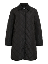 Vila Quila L/S Corduroy Quilt Long Jacket - Back