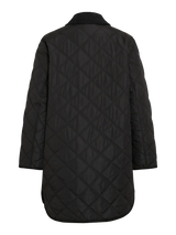 Vila Quila L/S Corduroy Quilt Long Jacket - Back