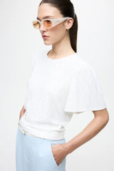 Vila Belli O-Neck S/S Top - White