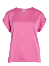 Vila Ellette satin top - Fiji