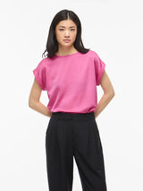 Vila Ellette satin top - Fiji