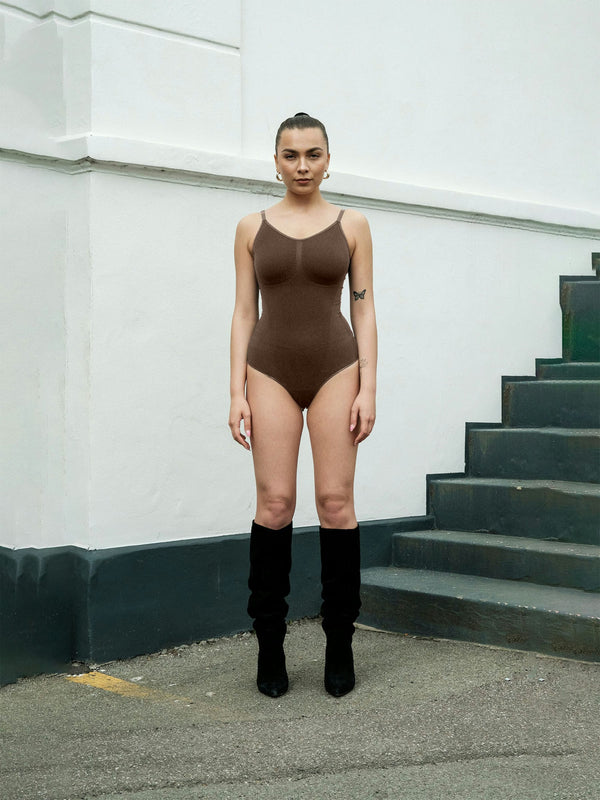 Lykkeland Coco Shapewear Bodysuit - Chocolate