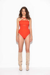 Lykkeland Second Skin High Waist Thong - Red