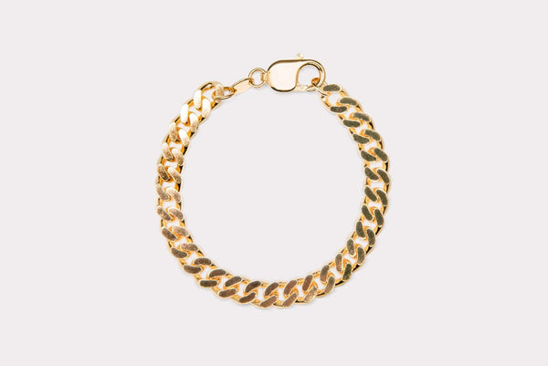 IX Studios Chunky Curb Bracelet - Gold