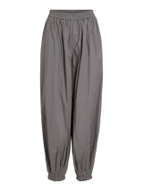 Vila Emilie HW Parachute Pants - Dark Grey