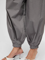 Vila Emilie HW Parachute Pants - Dark Grey