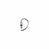 Stine A - Petit Bon Bon White Zircon Earring Piece - Silver