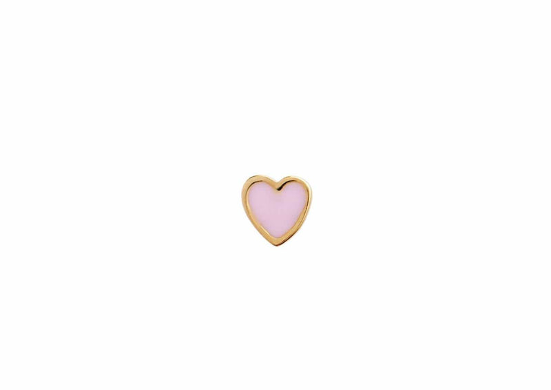 Stine A - Petit Love Heart Light Pink Gold