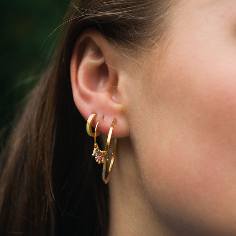 Stine A - Etoile Creol Earring - Gold