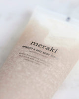 Meraki Apricot & rice body scrub