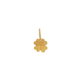 Stine A - Petit Clover Charm Pendant - Gold