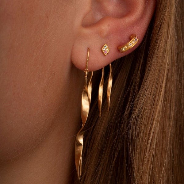 Stine A - Petit Candy Harlekin Earring Gold