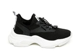 Steve Madden Match Sneaker - Black