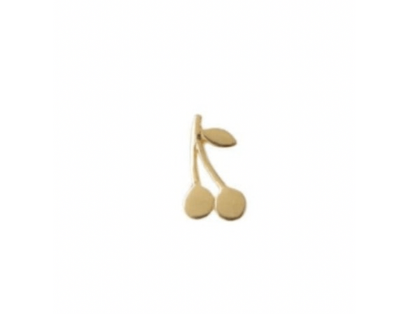 Stine A - Petit Cherry Earring Gold