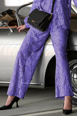 Noella - Bristol Lace Pants - Lilac