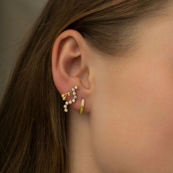 Stine A - Petit Cherry Earring Gold