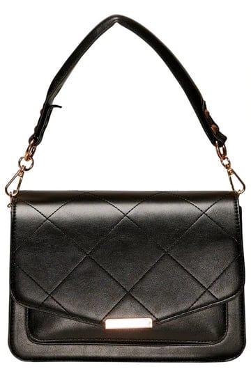 Noella Blanca multi compartment bag - Black Leather Look