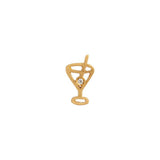 Stine A - Tres Petit Cocktail Earring Gold